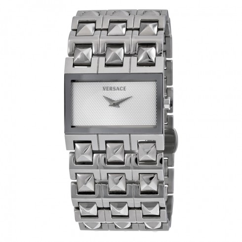 Versace Cleopatra Silver Dial Stainless Steel Ladies Watch 85Q99D002-S099 watches