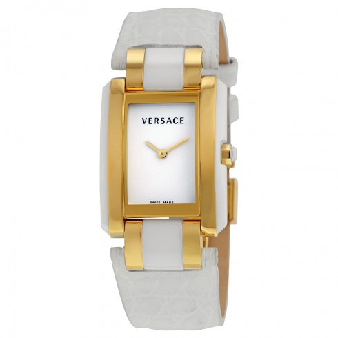 Versace Era White Dial White Leather Ladies Watch 70Q70D001-S001 watches