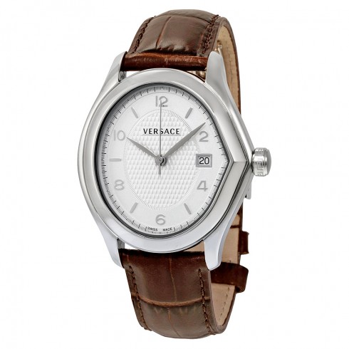 Versace Master White Dial Brown Leather Ladies Watch 20Q99D001-S497 watches