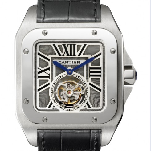 Replica Cartier Santos 100 Flying Tourbillion Men's Watch W2020017 Watch