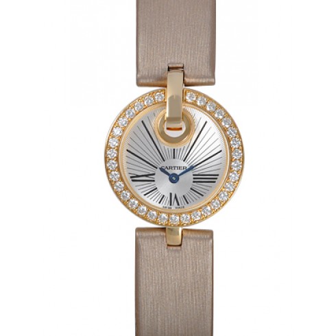 Cartier Captive de Cartier Silver Guilloche Dial Ladies Watch WG600006 watches