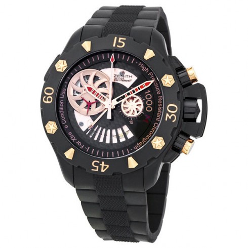 Zenith Defy Xtreme Open El Primero Men's Wristwatch 960528402121R642 watches