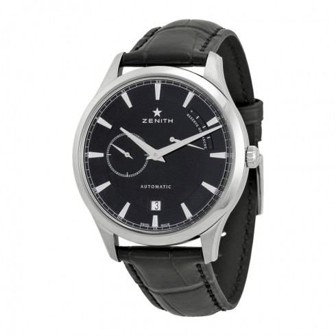 Zenith Captain Power Reserve Black Dial Automatic Men's Watch 03212268521C493 watches