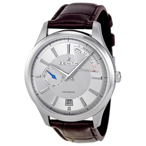 Zenith Captain Power Reserve Silver Dial Automatic Men's Watch 03212068502C498 watches