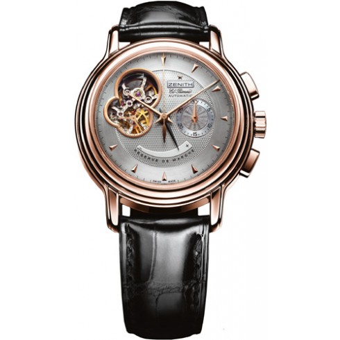 Zenith Chronomaster Open T Rose Gold Men's Watch 180240402101C495 watches