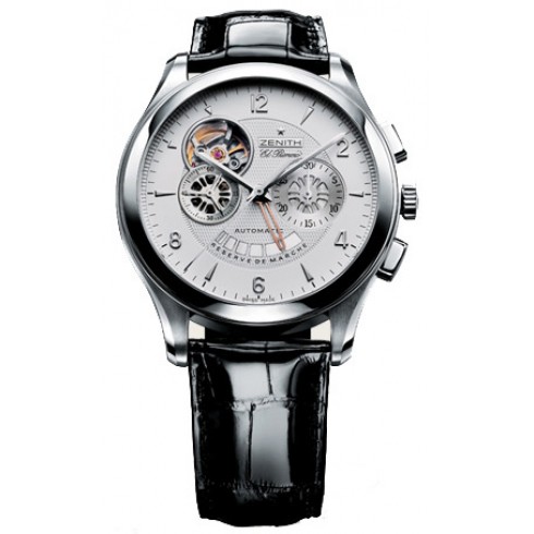 Zenith Class Open El Primero Stainless Steel Men's Watch 03.0510.4021/02.C492 watches