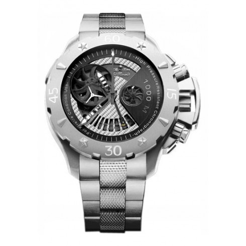 Zenith Defy Extreme Black and Silver Dial Titanium Men's Watch 950527402102M530 watches