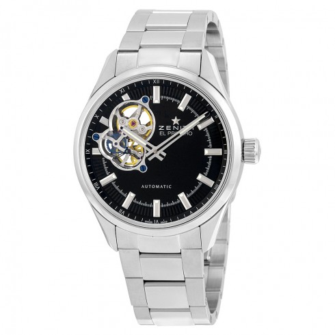 Zenith El Primero Automatic Black Dial Stainless Steel Men's Watch 032170461321M2170 watches