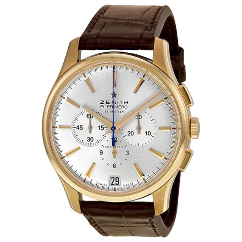 Zenith El Primero Captain 18kt Rose Gold Chronograph Men's Watch 18211040001C498 watches