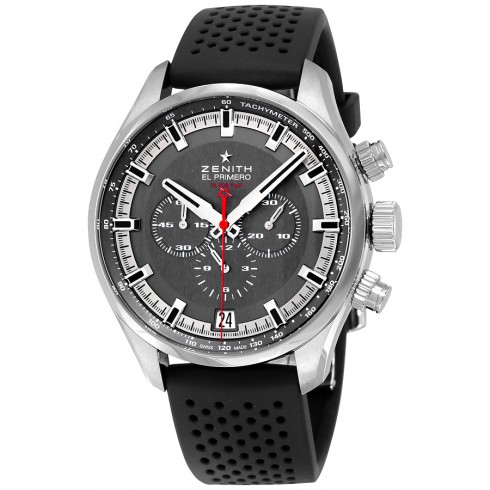 Zenith El Primero Grey Dial Chronograph Automatic Men's Watch 03228040091R576 watches
