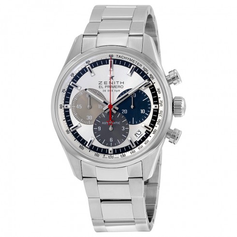 Zenith El Primero Chronograph Automatic Silver Dial Men's Watch 03215040069M2150 watches
