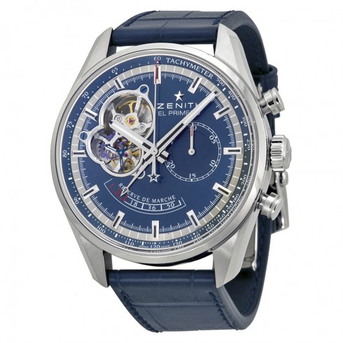 Replica Zenith El Primero Chronomaster Blue Dial Automatic Men's Watch 032085402151C700 Watch