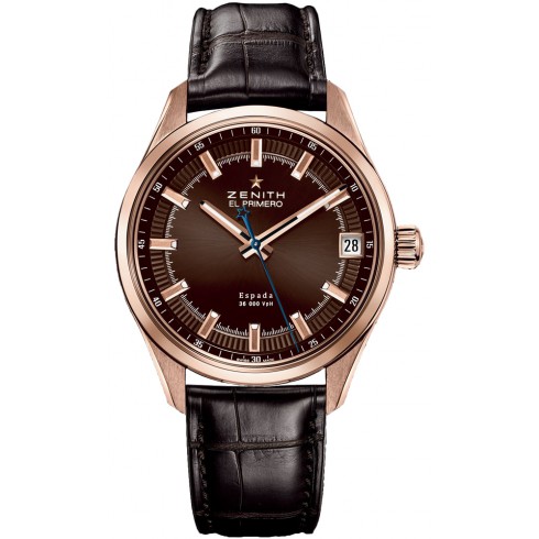 Zenith El Primero Espada Brown Dial Brown Leather Men's Watch 18.2170.4650/75.C713 watches