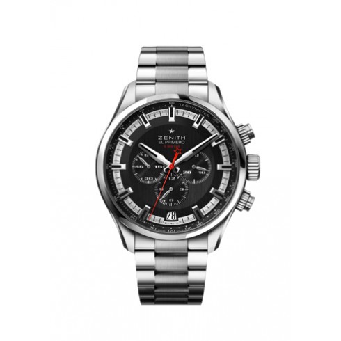 Zenith El Primero Grey Dial Chronograph Stainless Steel Automatic Men's Watch 03228040091M2280 watches