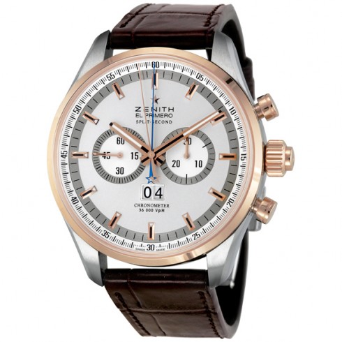 Zenith El Primero Rattrapante Chronograph Men's Watch 512050402601C713 watches