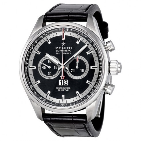Zenith El Primero Split Second Black Dial Automatic Chronograph Men's Watch 032050402691C714 watches