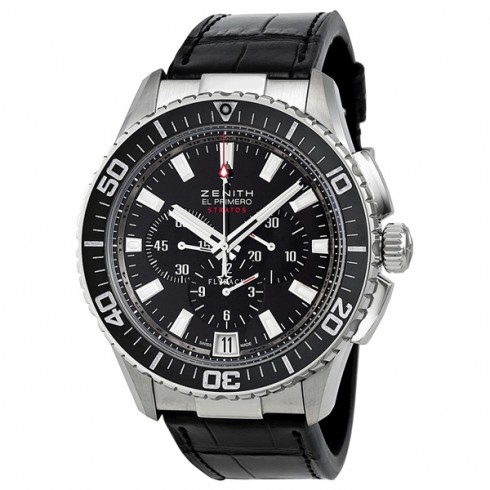 Zenith El Primero Stratos Flyback Men's Watch 03206040521C714 watches