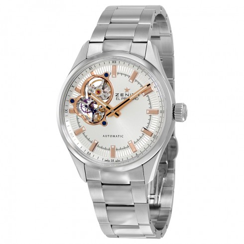 Zenith El Primero Synopsis Silver Dial Stainless Steel Men's Watch 032170461301M2170 watches