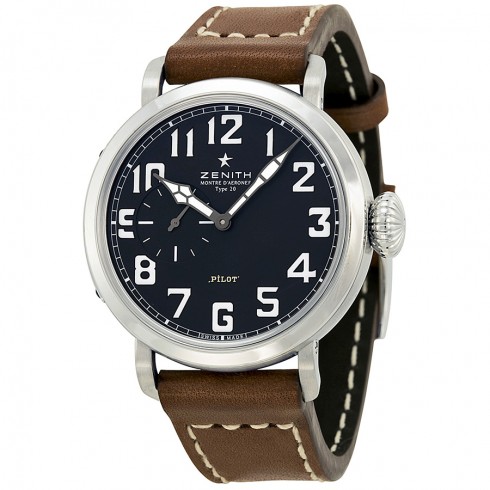 Zenith Elite Pilot Automatic Black Dial Men's Watch 03.1930.681/21.C723 watches