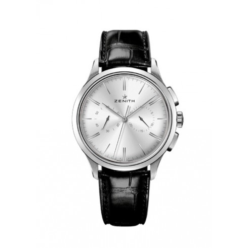 Zenith Elite Silver Dial Chronograph Automatic Men's Watch 032270406901C493 watches