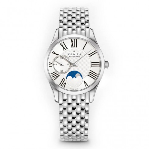 Zenith Elite Ultra Thin Silver Dial Stainless Steel Automatic Men's Watch 03231069202M2310 watches