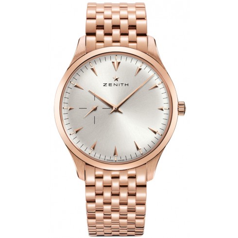 Zenith Heritage Ultra Thin Small Seconds Silver Dial Rose Gold Men's Watch 18.2010.681/01.M2010 watches