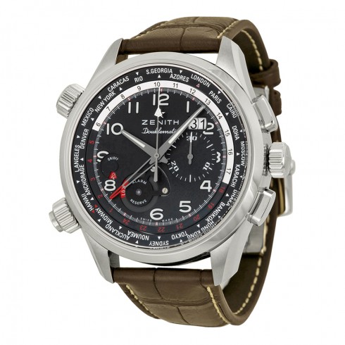 Zenith Pilot Automatic Chronograph Black Dial Men's Watch 03.2400.4046/21.C721 watches