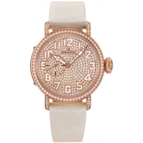 Zenith Pilot Automatic Diamond Dial Ladies Watch 22.1931.681/79.C732 watches