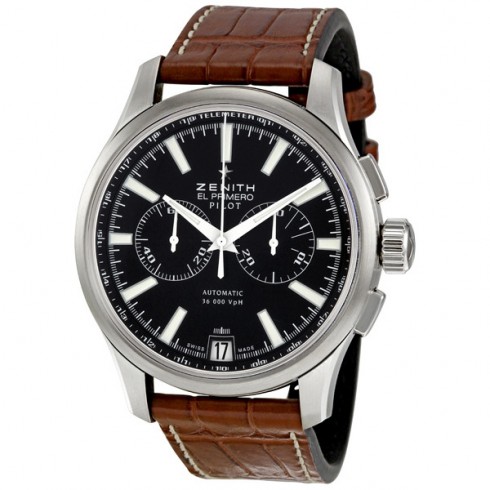 Zenith Pilot Chronograph Men's Watch 032117400223C704 watches