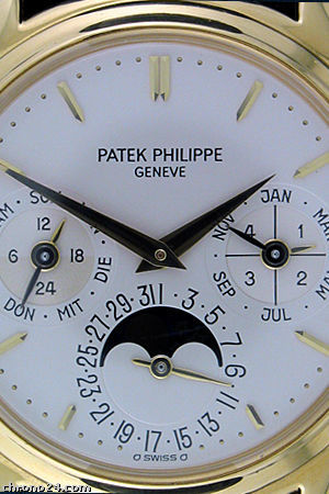 replica Patek Philippe perpetual calender with moonphase. WATCHES 1 