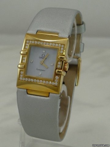 Omega CONSTELLATION QUADRA 18 KT WATCHES 2