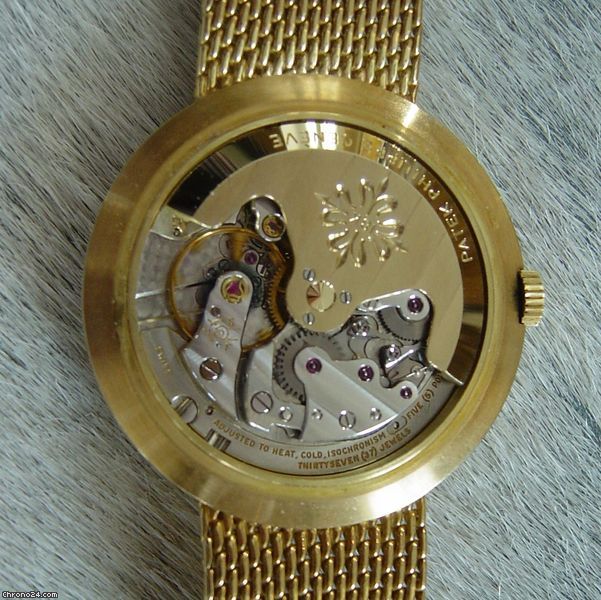 Patek Philippe Classic Calatrava MILANAISEBAND Gold WATCHES 2