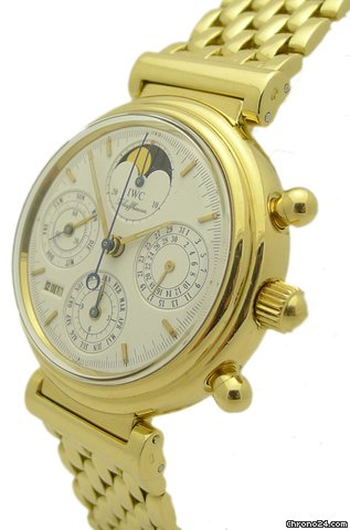 replica IWC DA VINCI EWIGER KALENDER 18KT MIT IWC- GOLDBAND WATCHES 1