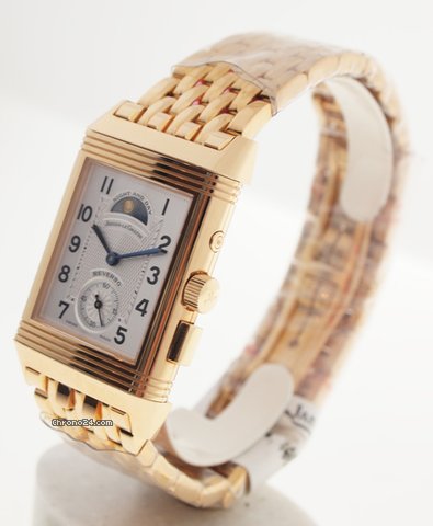 Jaeger-LeCoultre Jaeger LeCoultre Reverso Geographique in 18ct Gold New WATCHES 2