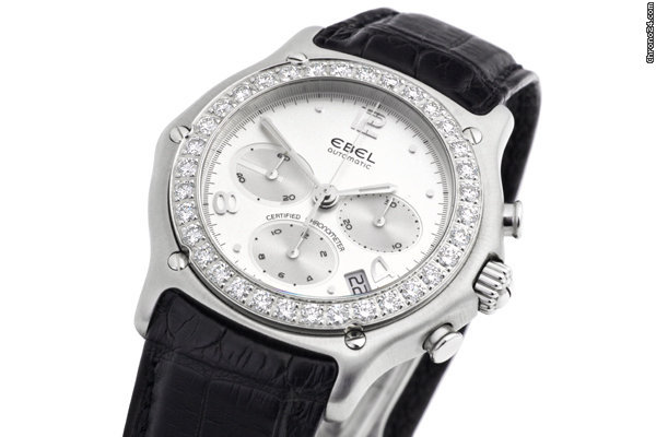 Ebel 1911 Chronograph Chronometer Damenuhr - E9137247 WATCHES 2