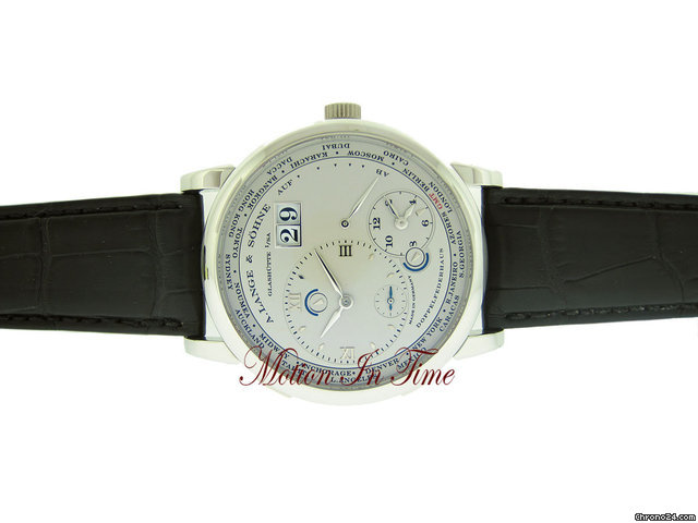 A. Lange & Sohne LANGE 1 TIMEZONE - PLATINUM - 2 TIMEZONES W/ POWER RESERVE WATCHES 2