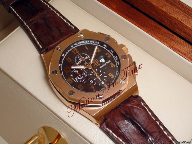 replica Audemars Piguet ARNOLD ALL STAR'S ROSE GOLD 48mm OFFSHORE - LIMITED 350 PCS WATCHES 1