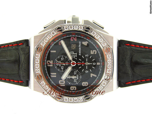 replica Audemars Piguet SHAQUILLE O' NEAL DIAMOND - WHITE GOLD - LAST ONE - NO.96/96 WATCHES 1