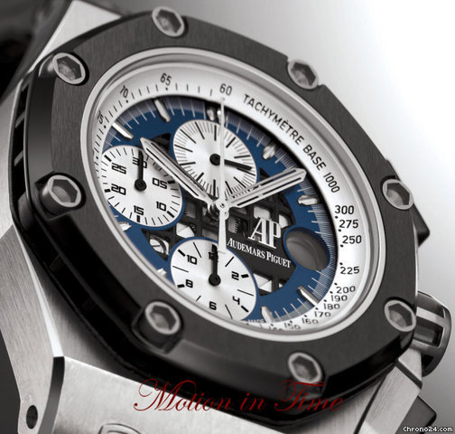 replica Audemars Piguet AP BARRICHELLO - PLATINUM - ROYAL OAK OFFSHORE -150PC LTD ED WATCHES 1 