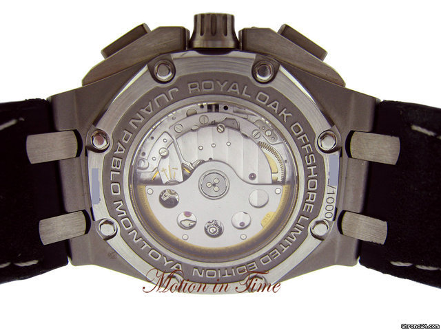 Audemars Piguet AP JUAN PABLO MONTOYA - ROYAL OAK OFFSHORE - TITANIUM - LTD WATCHES 2
