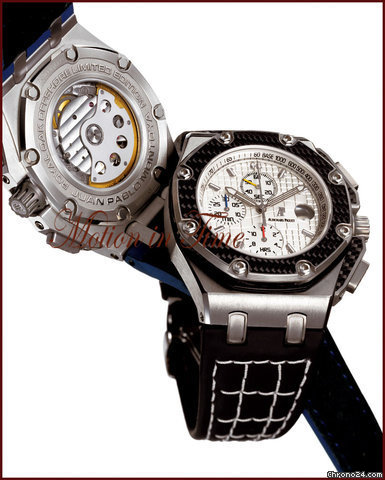 replica Audemars Piguet AP JUAN PABLO MONTOYA - ROYAL OAK OFFSHORE - TITANIUM - LTD WATCHES 1