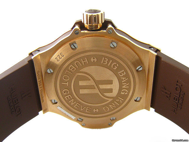 Hublot BIG BANG KING 48mm - CHOCOLATE - ROSE GOLD ON RUBBER STRAP WATCHES 2
