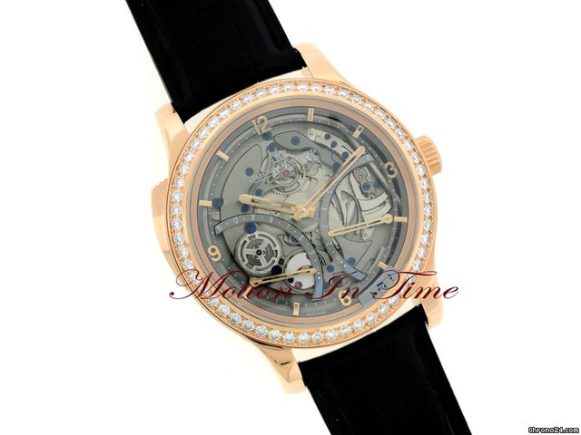 replica Jaeger-LeCoultre MASTER MINUTE REPEATER SKELETON ROSE GOLD- LIMITED 50 PIECES WATCHES 1