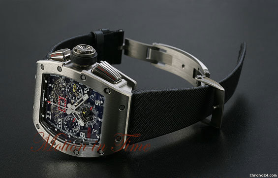 Richard Mille RM011 FELIPE MASSA FLYBACK CHRONOGRAPH TITANIUM WATCHES 2