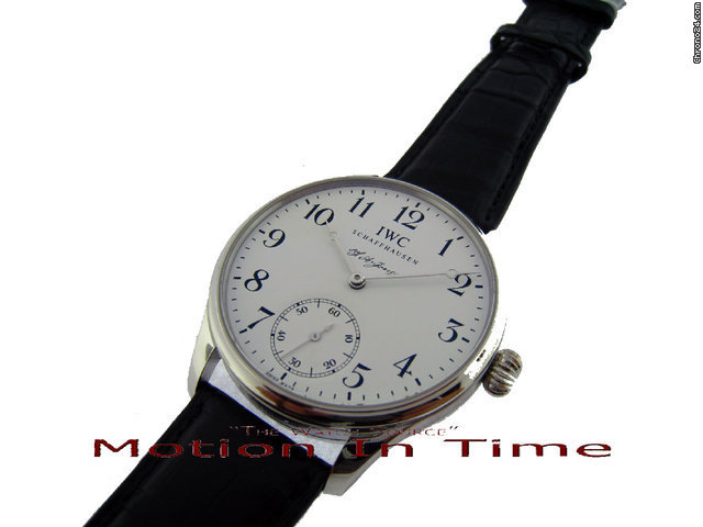 replica IWC Portuguese F.A. Jones Mens - Platinum - Limited 500 Pieces WATCHES 1