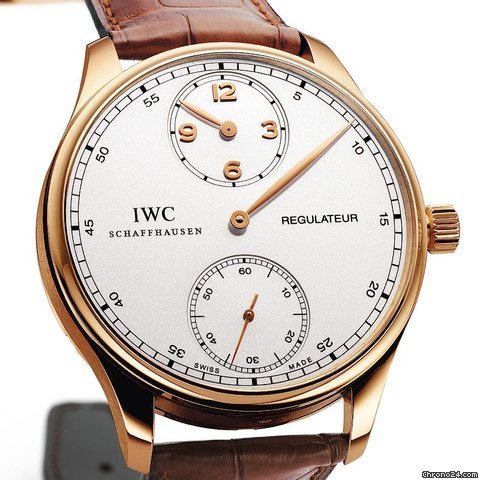 IWC Portuguese Regulateur - Regulator - Rose Gold -Skeleton Back WATCHES 2