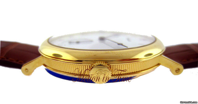 replica Breguet CLASSIQUE AUTOMATIC MEN'S - YELLOW GOLD - WHITE ENAMEL DIAL WATCHES 1