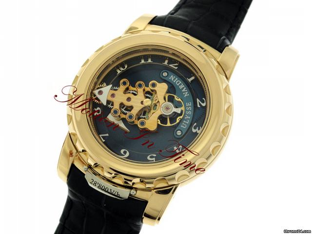 replica Ulysse Nardin FREAK II ROSE GOLD - 7 DAY CARROUSEL TOURBILLON - 44.5mm WATCHES 1