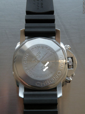 Panerai LUMINOR SUBMERSIBLE 1000 METERS CHRONO PAM187 WATCHES 2