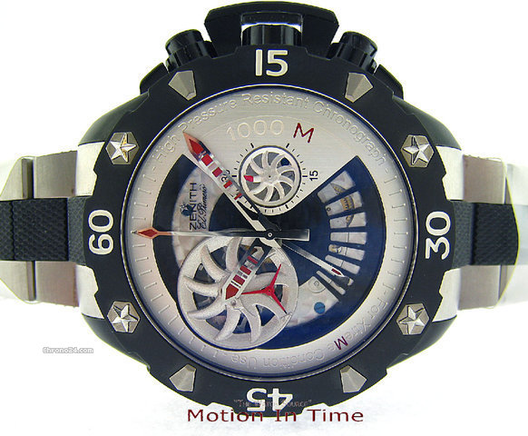 Zenith DEFY EXTREME OPEN EL PRIMERO - 46.5mm - BLACK TITANIUM & S/S WATCHES 2